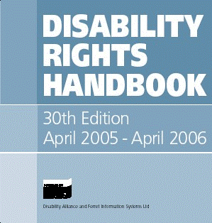 Sample image of Disability Rights Handbook